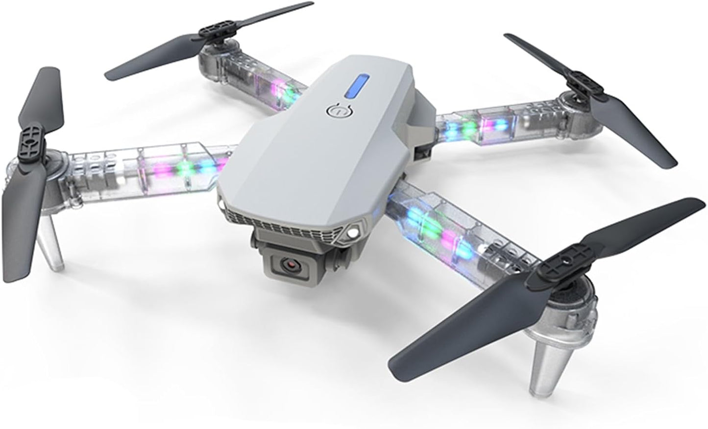1080P WiFi FPV Mini Drone with LED Arms, Altitude Hold & 3 Flight Modes