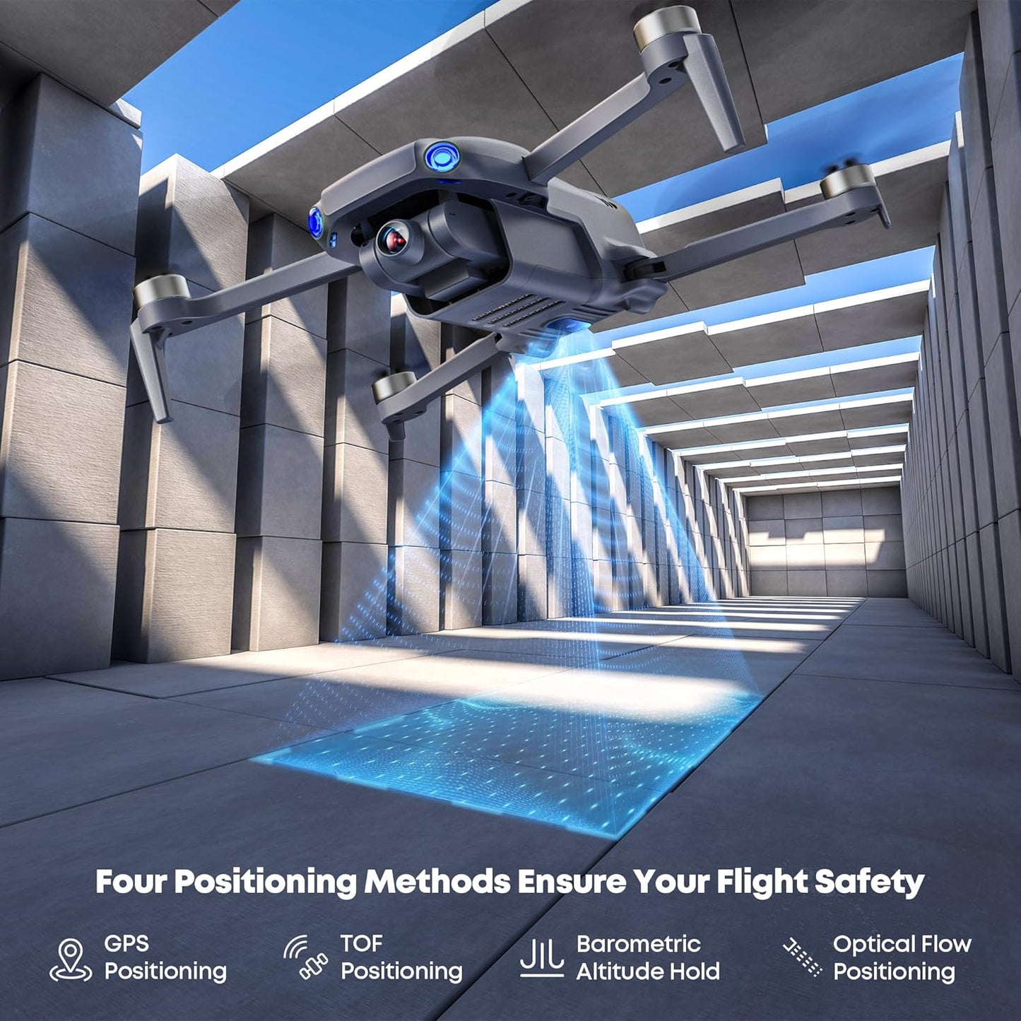 V11 MINI SE 4K Drone – GPS, 70 Min Flight, Long Range, Auto Return, Lightweight