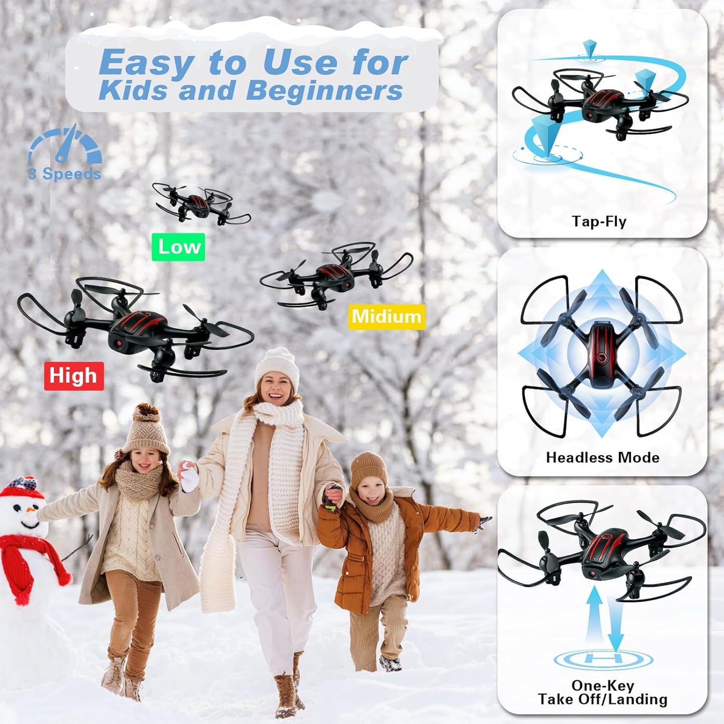 1080P Camera Mini Drone for Kids