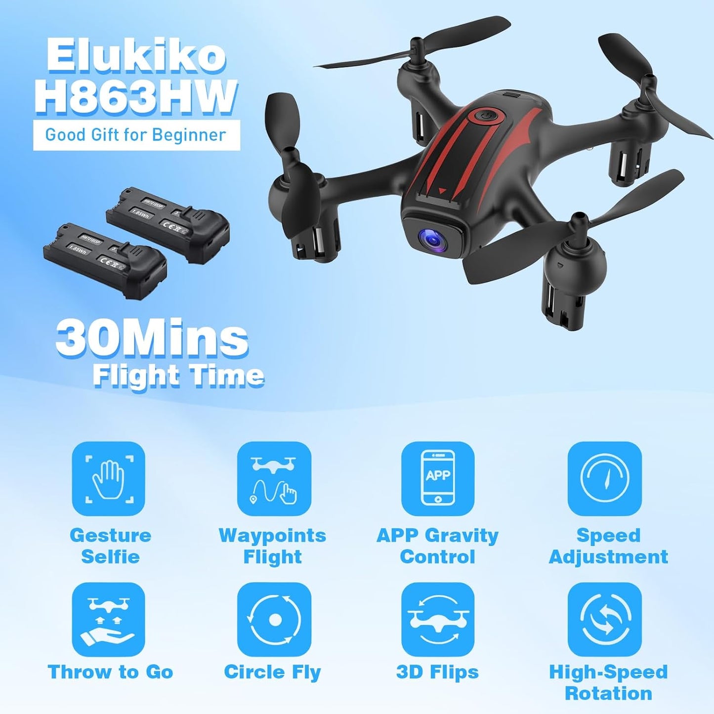 1080P Camera Mini Drone for Kids