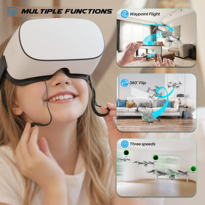 SIMREX Foldable Drone with 1080P FPV Camera