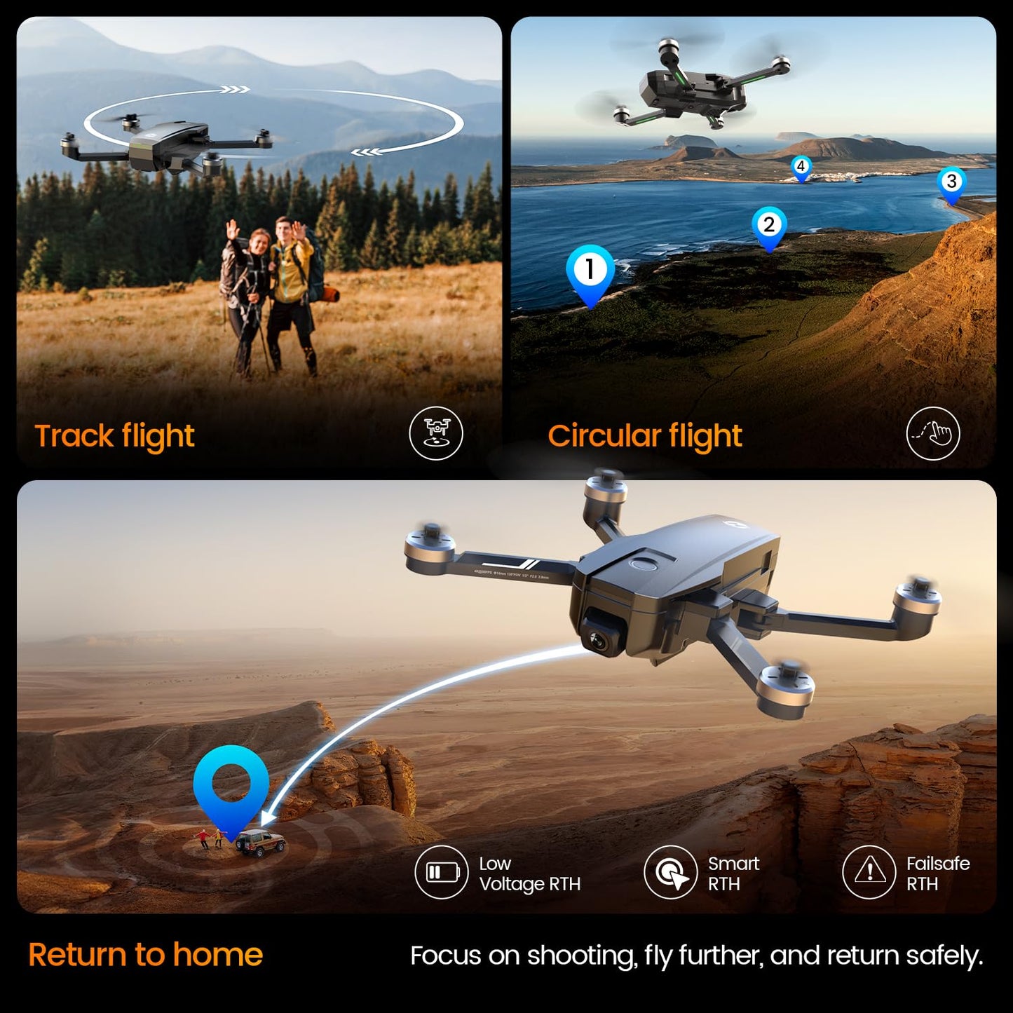 Holy Stone HS720E 4K GPS Drone